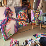 ドイツから日本に送った絵